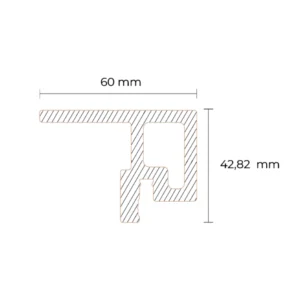 LEGRO STARTER PROFILE AC 10 (walnut, teak, golden maple) - Image 2